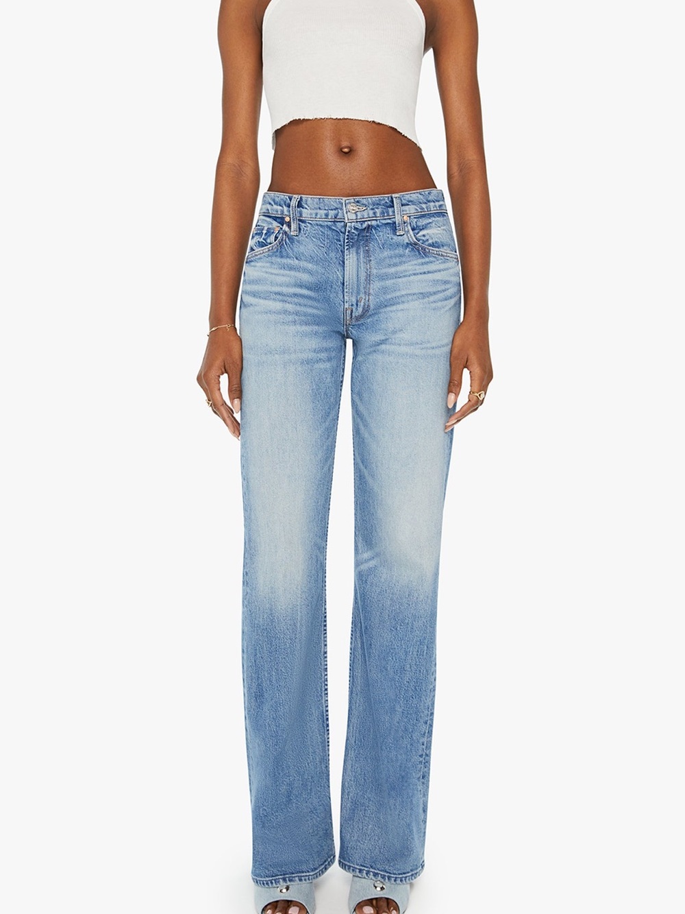 New! MOTHER SUPERIOR THE BOOKIE HEEL JEANS